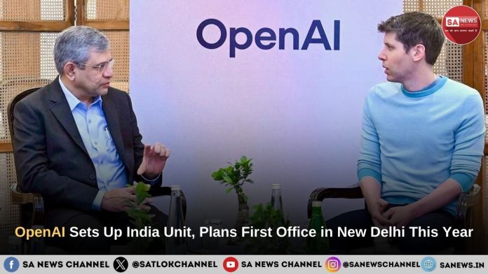 OpenAI Sets Up India Unit, Plans First Office in New Delhi This Year