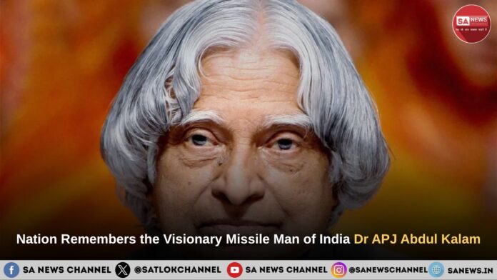Nation Remembers the Visionary Missile Man of India Dr APJ Abdul Kalam on Birth Anniversary