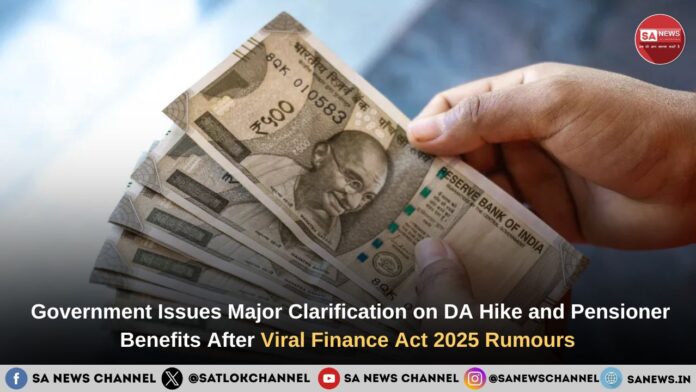 8th Pay Commission Government Issues Major Clarification on DA Hike and Pensioner Benefits After Viral Finance Act 2025 Rumours