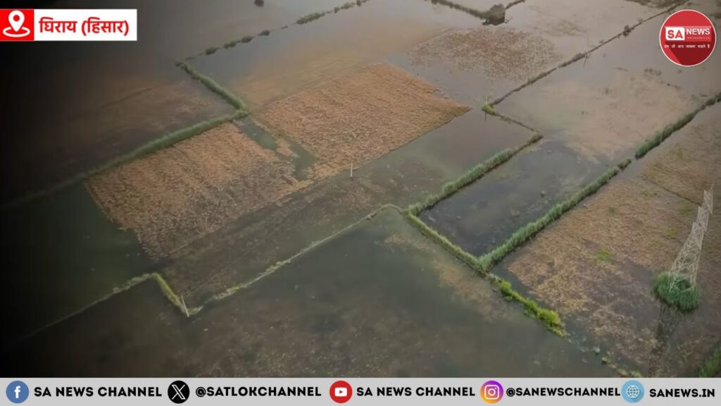 संत रामपाल जी महाराज अन्नपूर्णा मुहिम: 25 साल से बाढ़ पीड़ित घिराय गांव को राहत
