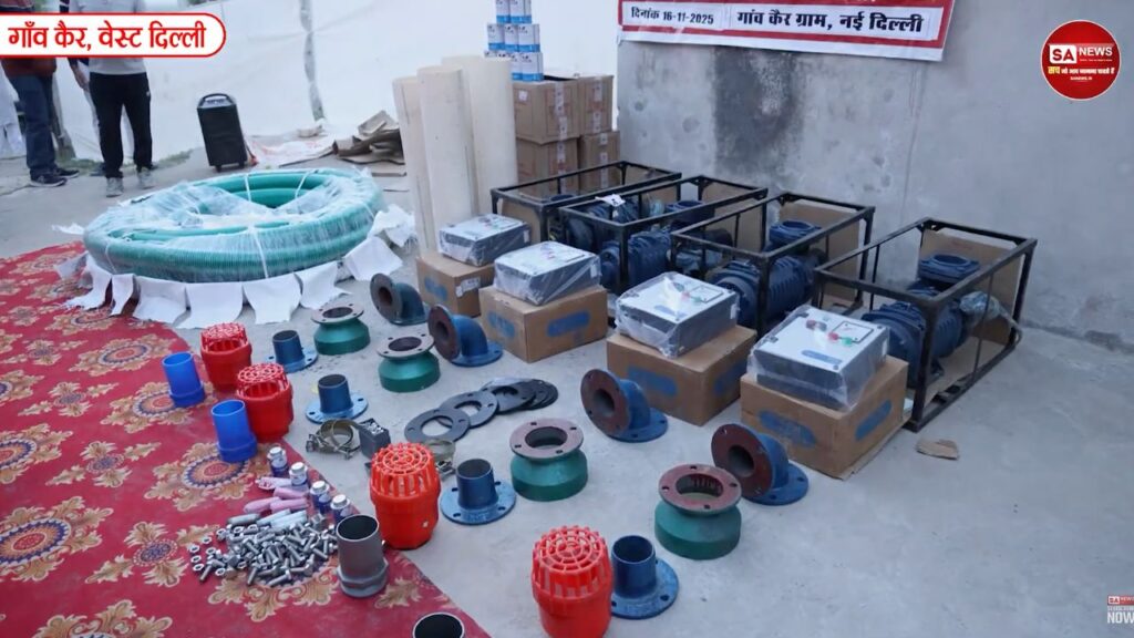 दिल्ली के कैर गांव की संत रामपाल जी ने बचाई 4000 बीघा फसल