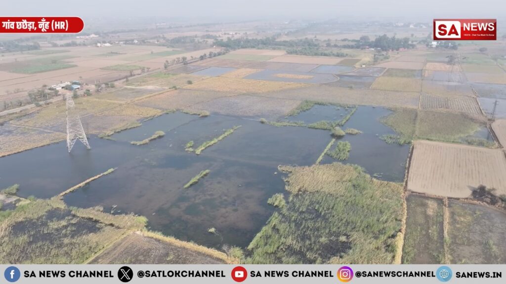 नूह: संत रामपाल जी महाराज ने छछैड़ा गाँव को बाढ़ से बचाया
