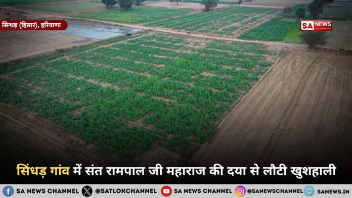 सिंधड़ गांव में संत रामपाल जी महाराज की दया से लौटी खुशहाली
