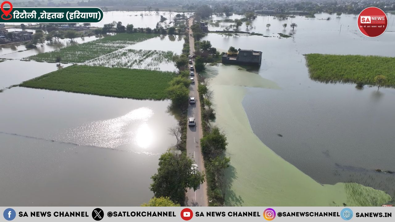 ​Sant Rampal Ji Maharaj Ends 20-Year Waterlogging in Ritauli.
