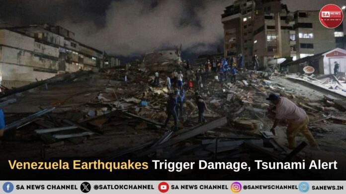 Venezuela Earthquakes Trigger Damage, Tsunami Alert