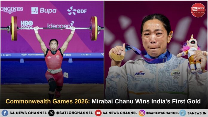 Commonwealth Games 2026: Mirabai Chanu Wins India's First Gold 