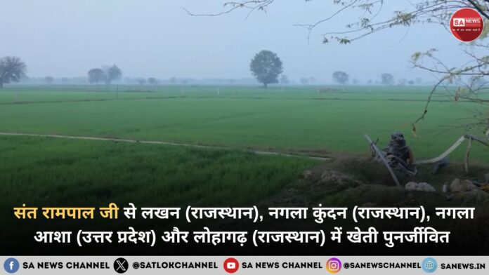 Waterlogging Relief in Lakhan Nagla Kundan Nagla Asha and Lohagarh in hindi