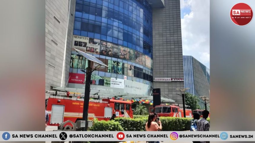 एंबियंस मॉल बॉम्ब थ्रेट कोई नहीं बच पाएगा, मैंने बम रख दिया है