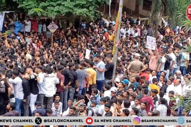 Badlapur School Case महाराष्ट्र के बदलापुर के एक स्कूल में दो बच्चियों के साथ यौन शोषण, प्रदर्शन हुए उग्र