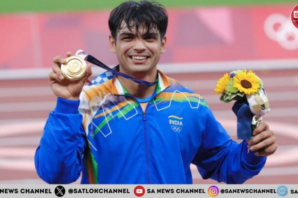 गोल्डन बॉय नीरज चोपड़ा का जीवन परिचय, उम्र, रिकॉर्ड, मेडल, उपलब्धियाँ तथा पुरस्कार