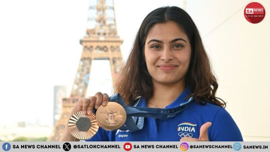 डबल ब्रॉन्ज़ मेडलिस्ट, पिस्टल गर्ल मनु भाकर (Manu Bhaker) की जीवनी तथा उपलब्धियाँ