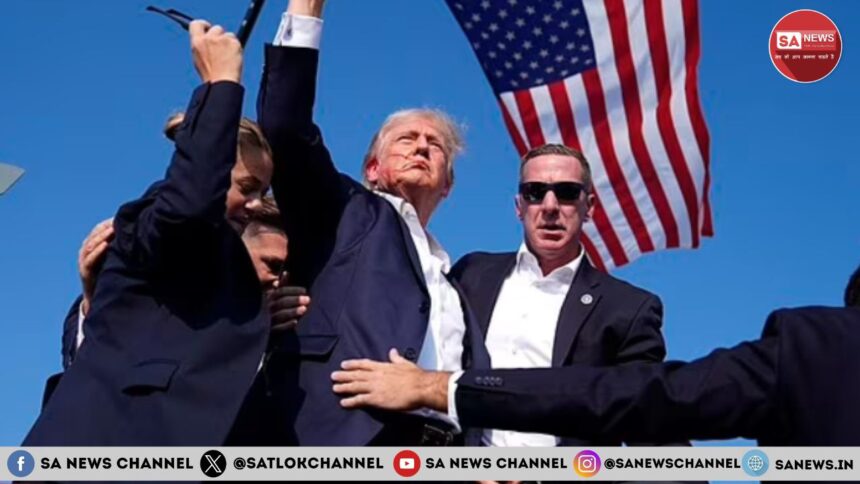 64 दिन बाद ट्रम्प पर फिर जानलेवा हमला फ्लोरिडा गोल्फ क्लब में AK-47 छोड़ संदिग्ध फरार