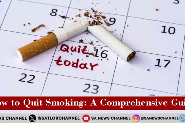 Quit Smoking Choose health over Smoking to live a smoke free life