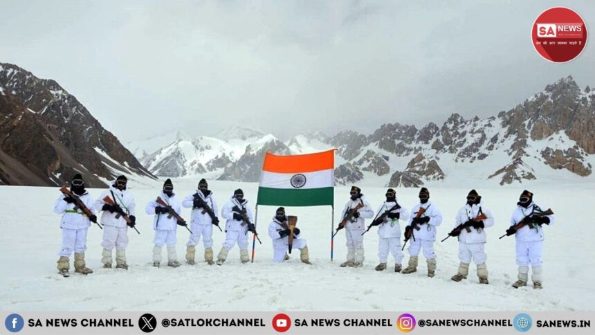 Siachen Glacier सियाचिन ग्लेशियर, एक हिमनद 
