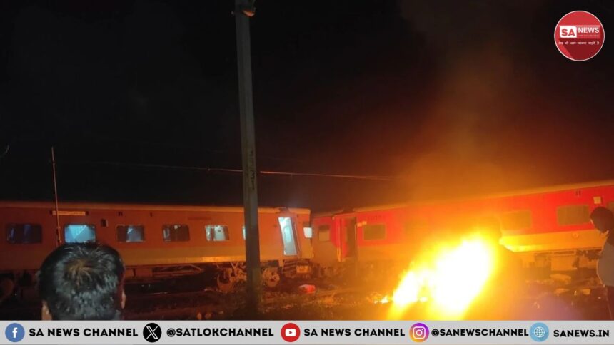 तमिलनाडु में भीषण रेल हादसा: यात्री गाड़ी और मालवाहक की भिड़ंत, कई घायल