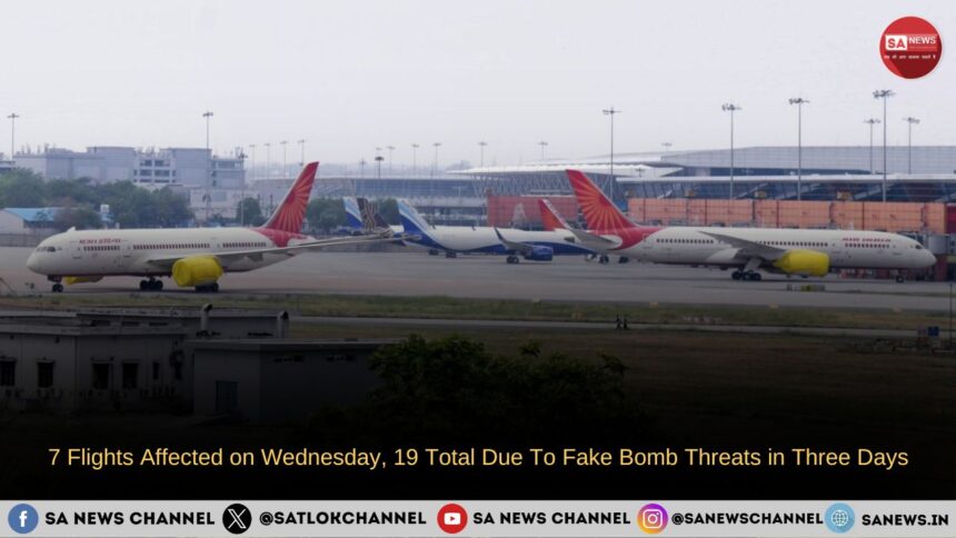 7 Flights Affected on Wednesday, 19 Total Due To Fake Bomb Threats in Three Days