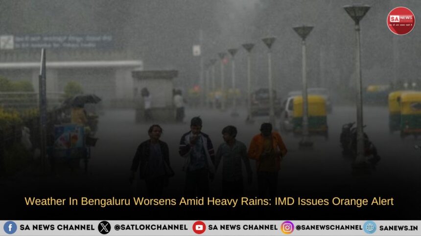 Weather In Bengaluru Worsens Amid Heavy Rains IMD Issues Orange Alert 