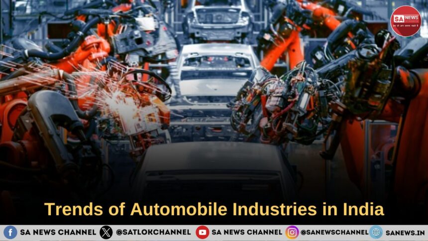 Trends of Automobile Industries in India