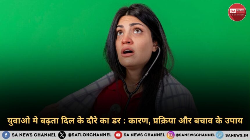 युवाओ मे बढ़ता दिल के दौरे का डर कारण, प्रक्रिया और बचाव के उपाय