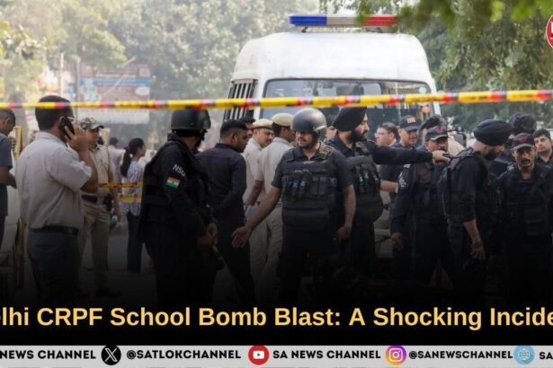 Delhi CRPF School Bomb Blast: A Shocking Incident