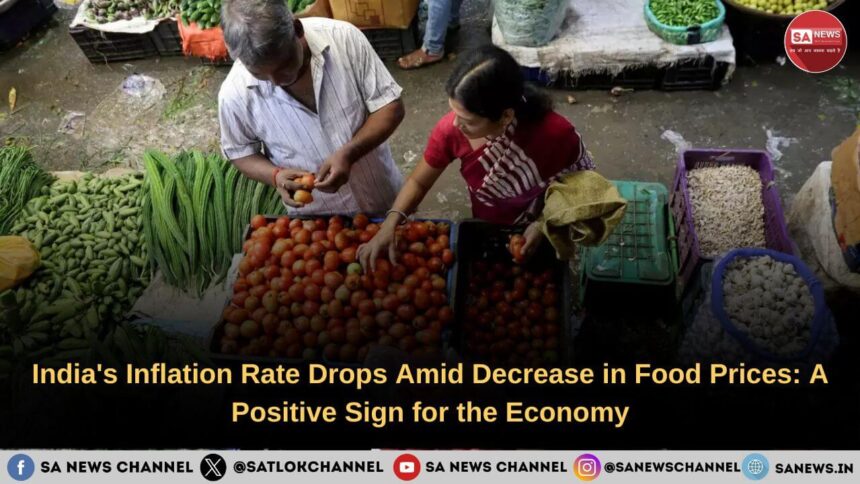 India's Inflation Rate Drops Amid Decrease in Food Prices A Positive Sign for the Economy