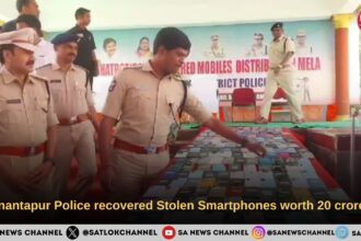 Anantapur police recovered stolen smartphones worth 20 crores