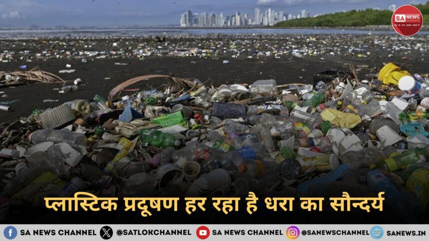 प्लास्टिक प्रदूषण हर रहा है धरा का सौन्दर्य