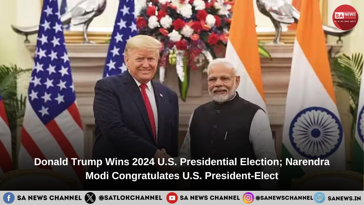 Donald Trump Secures Victory in 2024 U.S. Presidential Election - SA News