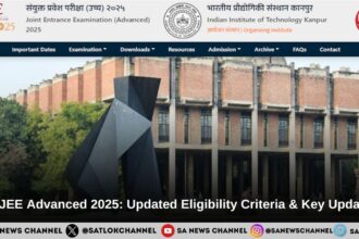 IIT JEE Advanced 2025 Updated Eligibility Criteria & Key Updates