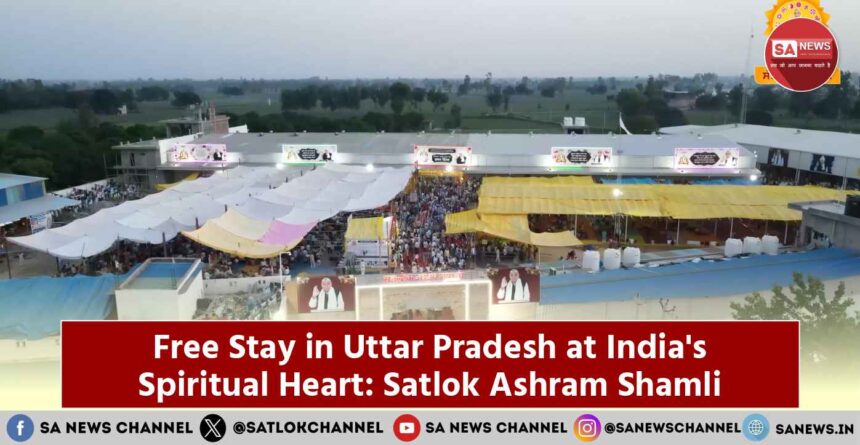 Free Stay in Uttar Pradesh at India's Spiritual Heart Satlok Ashram Shamli