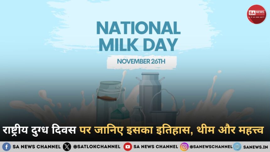 राष्ट्रीय दुग्ध दिवस 2024 (National Milk Day 2024) जानिए इतिहास, थीम और महत्त्व
