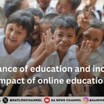 Importance of education and increasing impact of online education