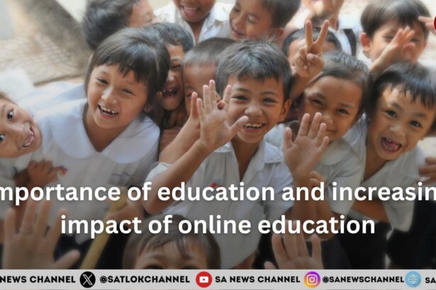 Importance of education and increasing impact of online education
