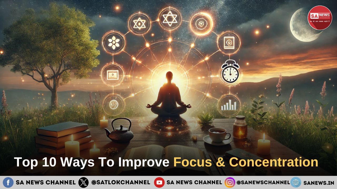 Top 10 Ways To Improve Focus & Concentration