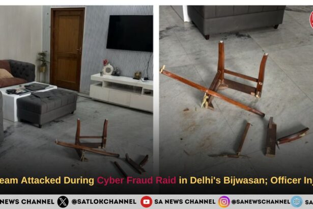 ED Team Attacked During Cyber Fraud Raid in Delhi's Bijwasan; Officer Injured