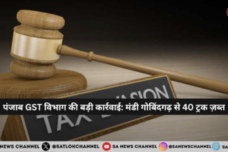 Big action by Punjab GST department: 40 trucks seized from Mandi Gobindgarh