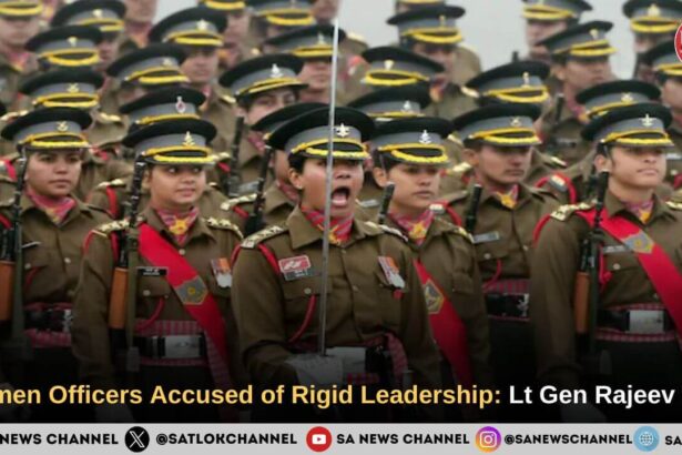 Women Officers Accused of Rigid Leadership Lt Gen Rajeev Puri