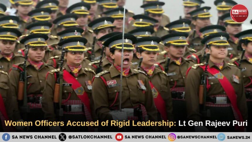 Women Officers Accused of Rigid Leadership Lt Gen Rajeev Puri
