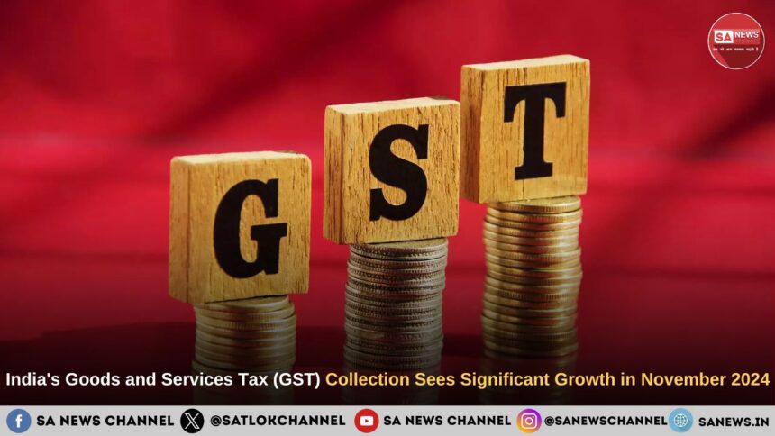 India's Goods and Services Tax (GST) Collection Sees Significant Growth in November 2024