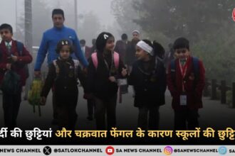 सर्दी की छुट्टियां और चक्रवात फेंगल के कारण स्कूलों की छुट्टियां