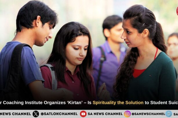 Jaipur Coaching Institute Organizes ‘Kirtan’ – Is Spirituality the Solution to Student Suicides