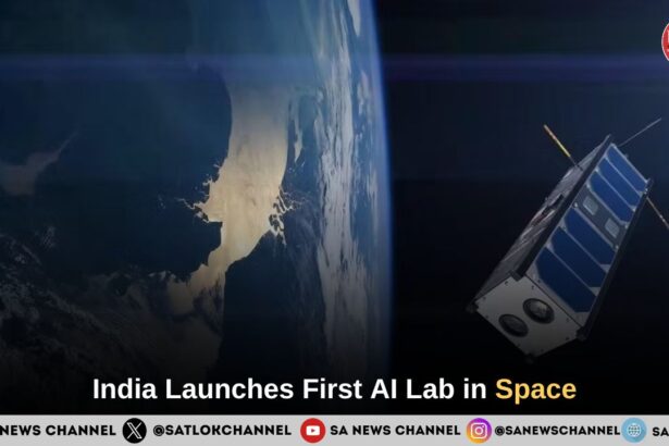 India Launches First AI Lab in Space