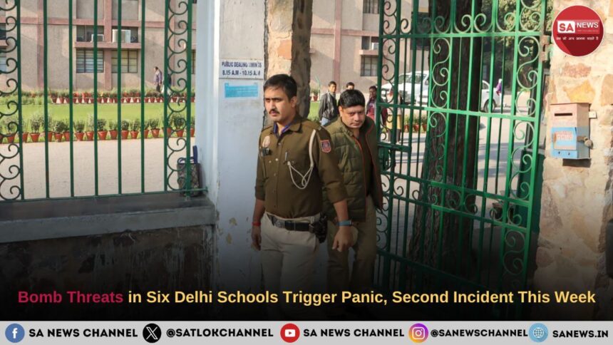Bomb Threats in Six Delhi Schools Trigger Panic, Second Incident This Week