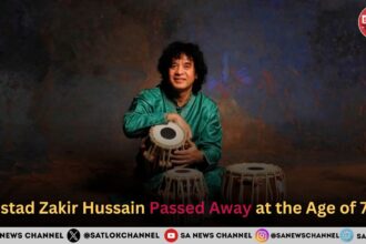 Ustad Zakir Hussain passed away at the age of 73