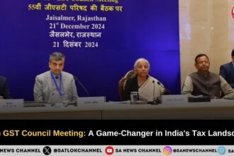 55th GST Council Meeting A Game-Changer in India's Tax Landscape