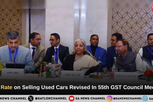 GST Rate on Selling Used Cars Revised In 55th GST Council Meeting