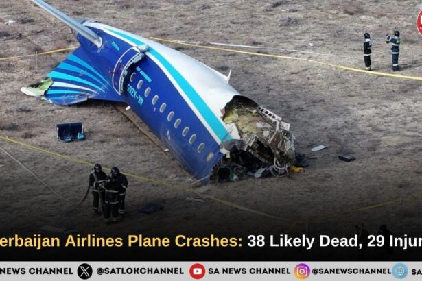 Azerbaijan Airlines Plane Crashes 38 Likely Dead, 29 Injured