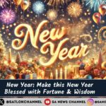 New Year 2025 Blessed with Fortune & Wisdom