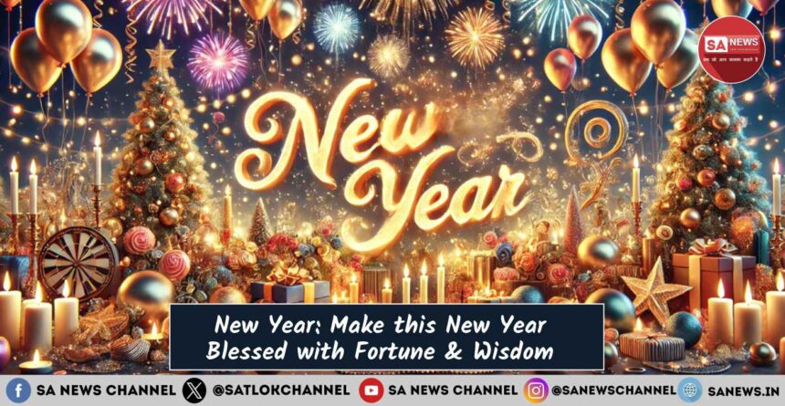 New Year 2025 Blessed with Fortune & Wisdom