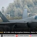 Pakistan-China Deal 40 J-35A Jets Strengthen Defense, Raise Concerns for India